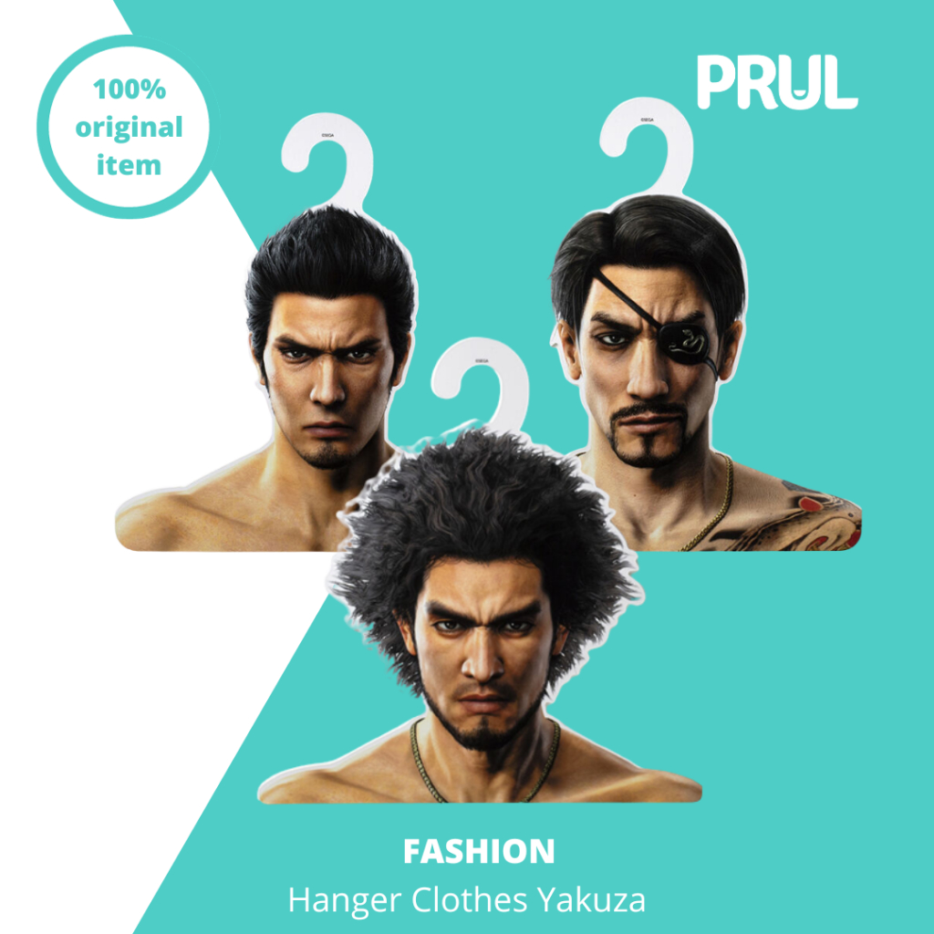 Jual Hanger Yakuza Like A Dragon Infinite Wealth Gantungan Baju Kiryu