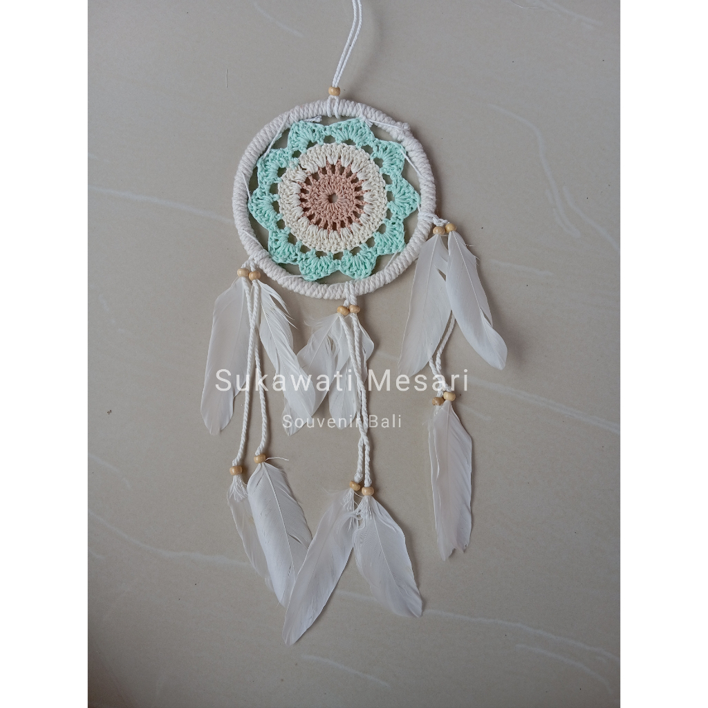 Jual Dream Catcher Gantungan Hiasan Dinding Rumah 12cm Dekorasi Khas