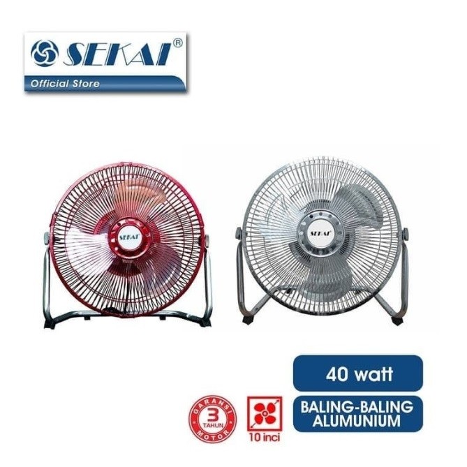 Jual Sekai Kipas Angin Meja Desk Fan Besi Hfn Inch Lantai Tornado Shopee Indonesia