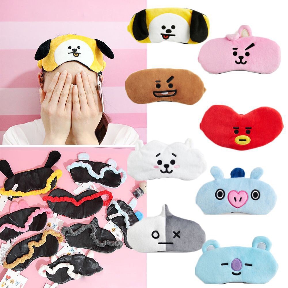Jual MASKER MATA BT21 / Eye Masks Sleep Mask Fashion BTS BT21 Shopee