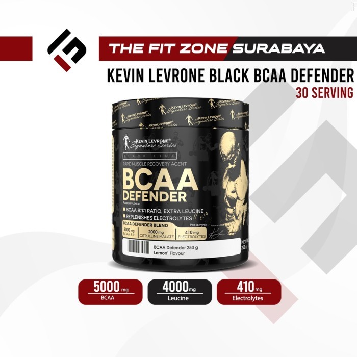 Jual Kevin Levrone Black BCAA Defender 250 Gram 30 Servings | Shopee ...