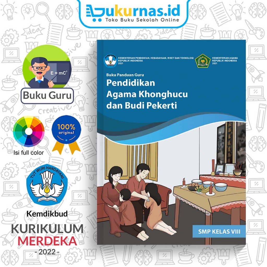 Jual Buku Panduan Guru Pendidikan Agama Khonghucu Smp Kelas 8 Kurikulum Merdeka Kurmer Shopee