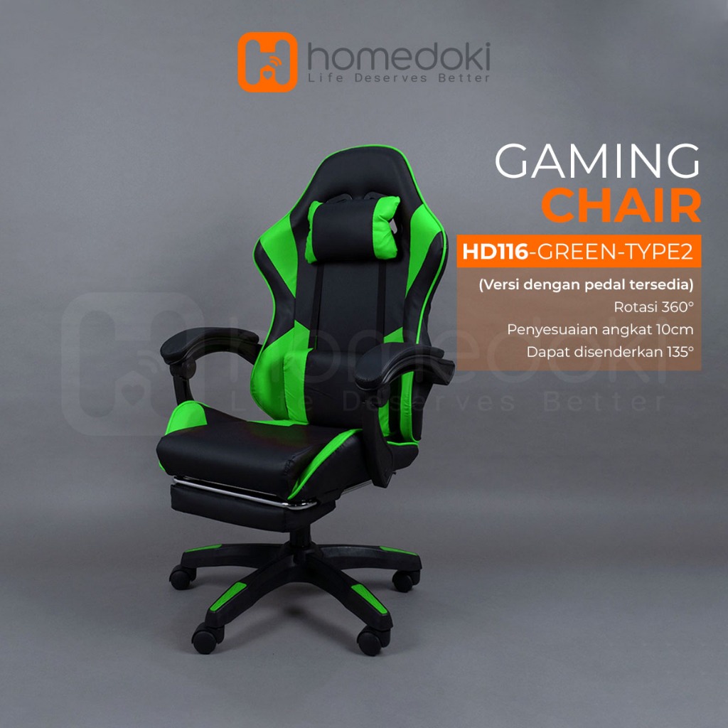 Jual Homedoki Kursi Kantor / Kursi Gaming / Kursi Putar / Kursi Kantor