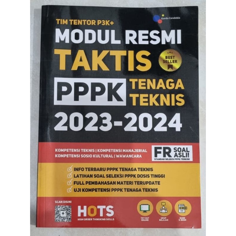 Jual MODUL RESMI TAKTIS PPPK TENAGA TEKNIS 2023 - 2024 | Shopee Indonesia