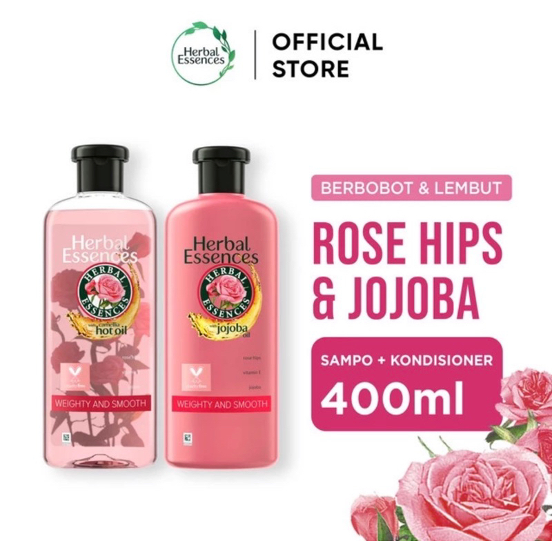 Jual Herbal Essences Classics Weighty and Smooth Rosehips with Camellia