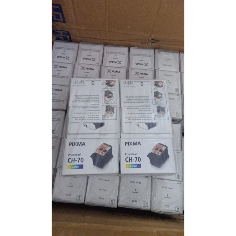 Jual PAKETAN PRINHEAD CANON CH 70 COLOR DAN BH 70 BLACK ORIGINAL ...