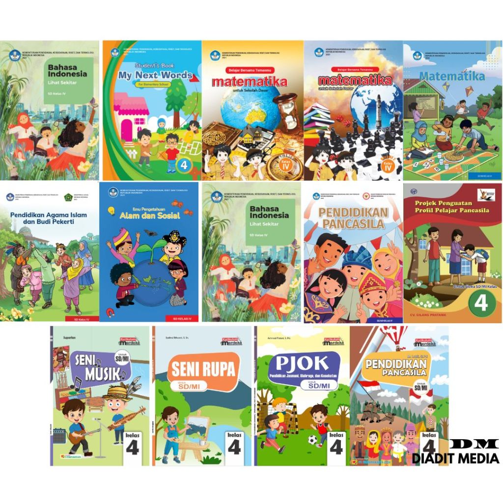 Jual BUKU KURIKULUM MERDEKA KELAS 4 SD/MI - DIKNAS | Shopee Indonesia