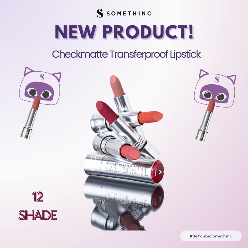 Jual SOMETHINC Checkmatte Transferproof Lipstick | Shopee Indonesia