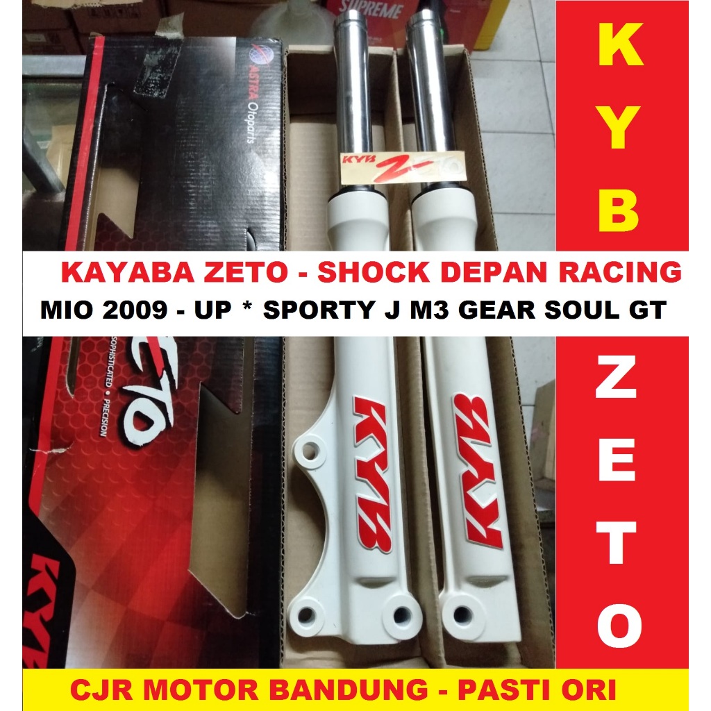 Jual KAYABA ZETO Shock Depan RACING Motor XEON Mio SPORTY SMILE J SOUL ...