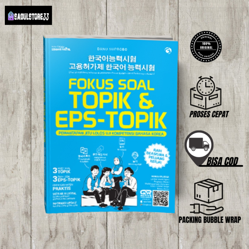 Jual Buku Bahasa Korea Fokus Soal Topik And Eps Topik Shopee Indonesia