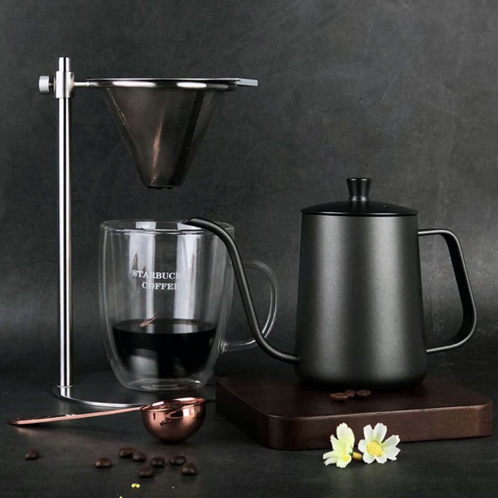 Jual Kettle Gooseneck Kopi Teko Kopi Leher Angsa 304 Stainless Steel ...