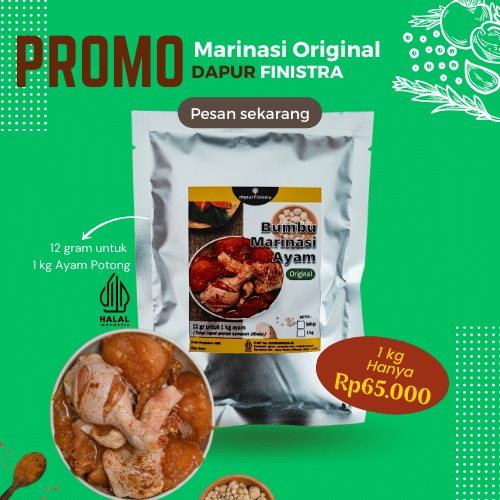 Jual Bumbu Marinasi Original Ayam Goreng Fried Chicken Ayam Geprek ...