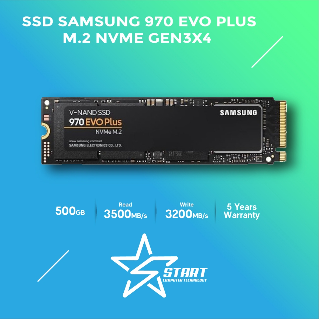 Jual Ssd Samsung 970 Evo Plus M 2 500gb Mz V7s500bw Shopee Indonesia