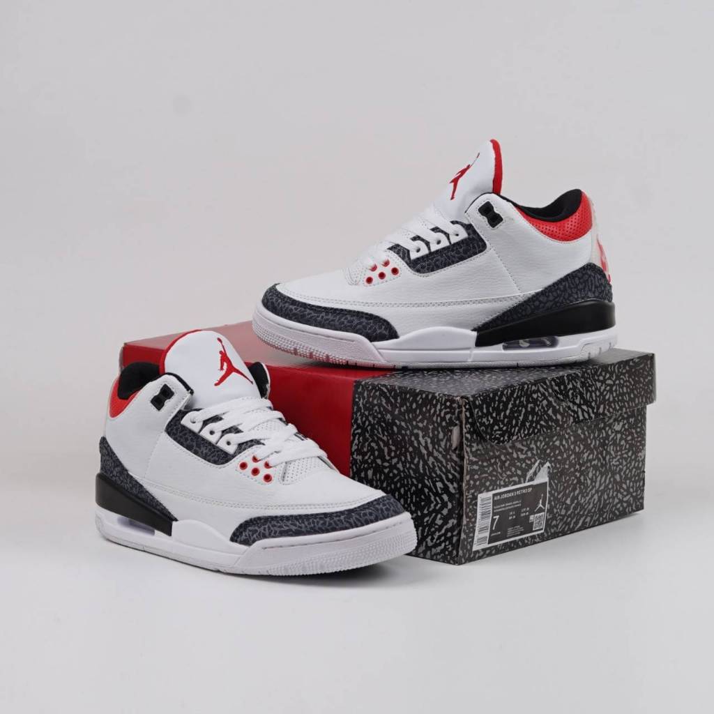 jordan 3 retro denim fire red