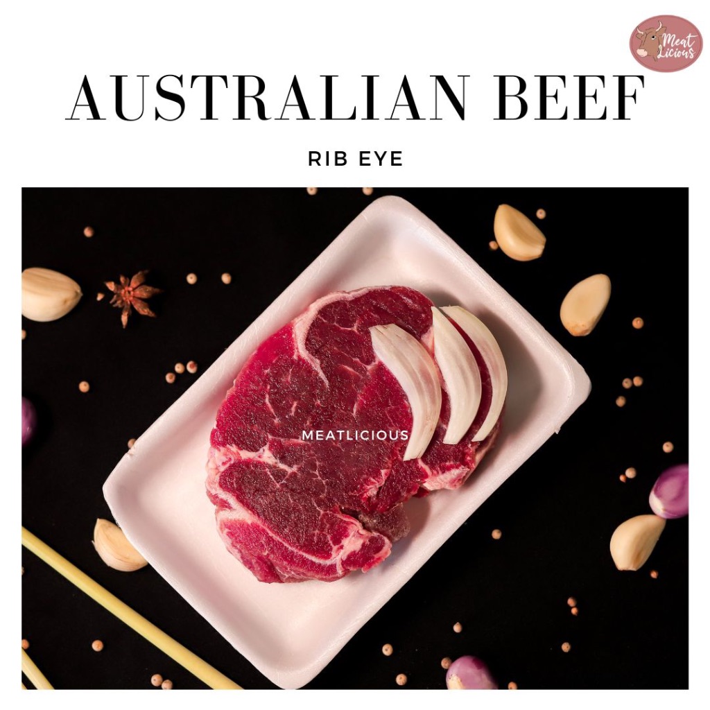 Jual RIB EYE import AUSTRALIA steak cut 200gr (daging sapi steak ...