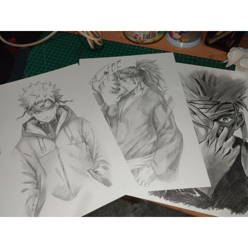 Kakashi Icon di 2023  Sketsa anime, Sketsa