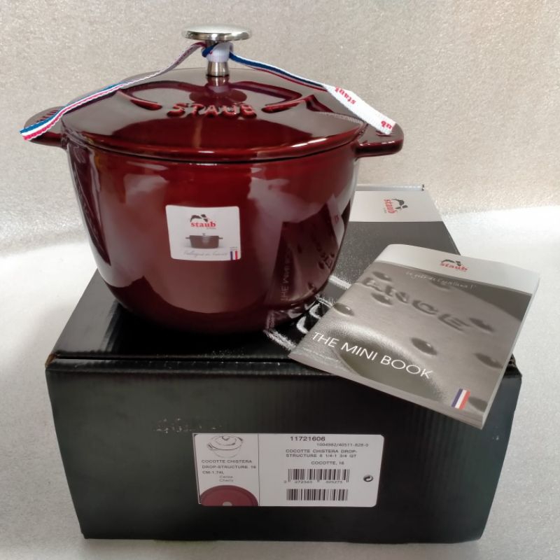 Jual original staub cast Iron rice pot de Gohan 16 cm | Shopee Indonesia