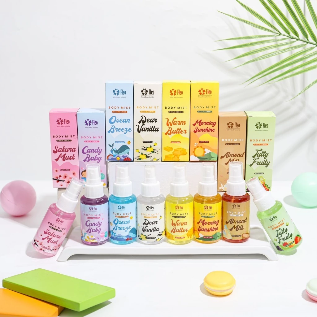 Fleo Parfume Body Mis 75ml BPOM Minyak Wangi Pewangi Parfum Badan Tahan Lama | AutoStock