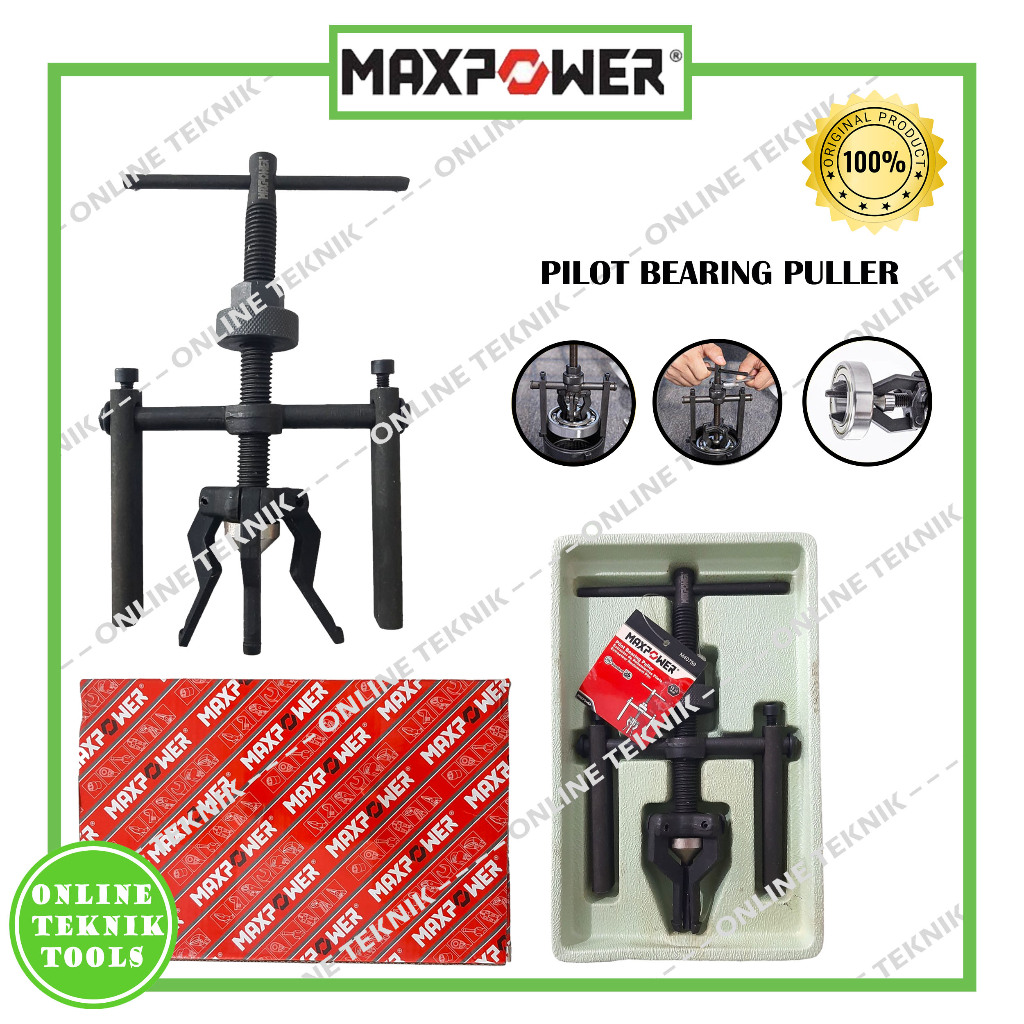 Jual Maxpower Pilot Bearing Puller Treker Cabut Buka Bearing Treker Bearing Kaki Treker