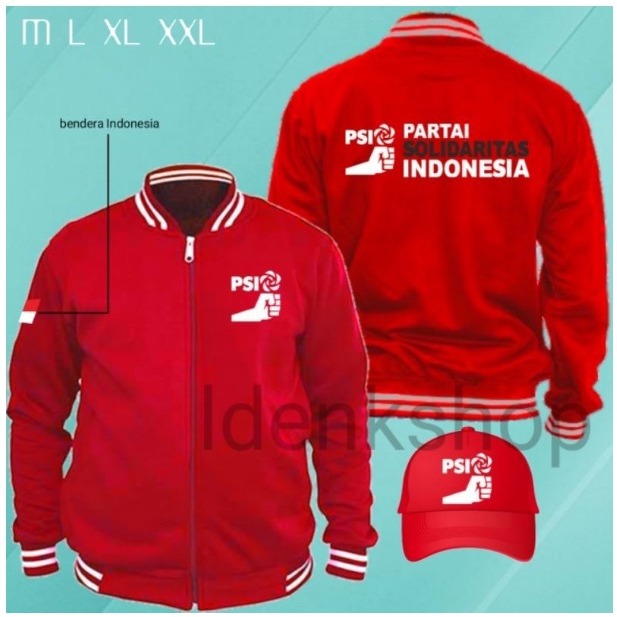 Jual TYPE 01 Varsity Zipper Partai PSI - Bonus Topi - Jaket Baseball ...