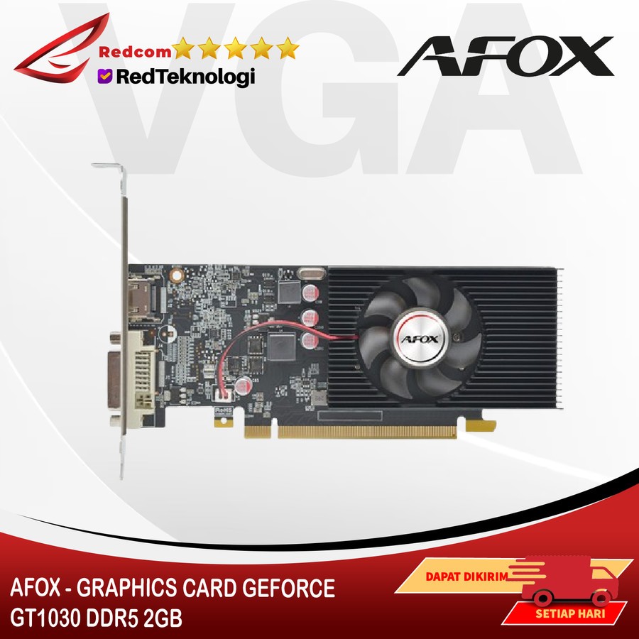 Jual AFOX - GRAPHICS CARD GEFORCE GT1030 DDR5 2GB | Shopee Indonesia