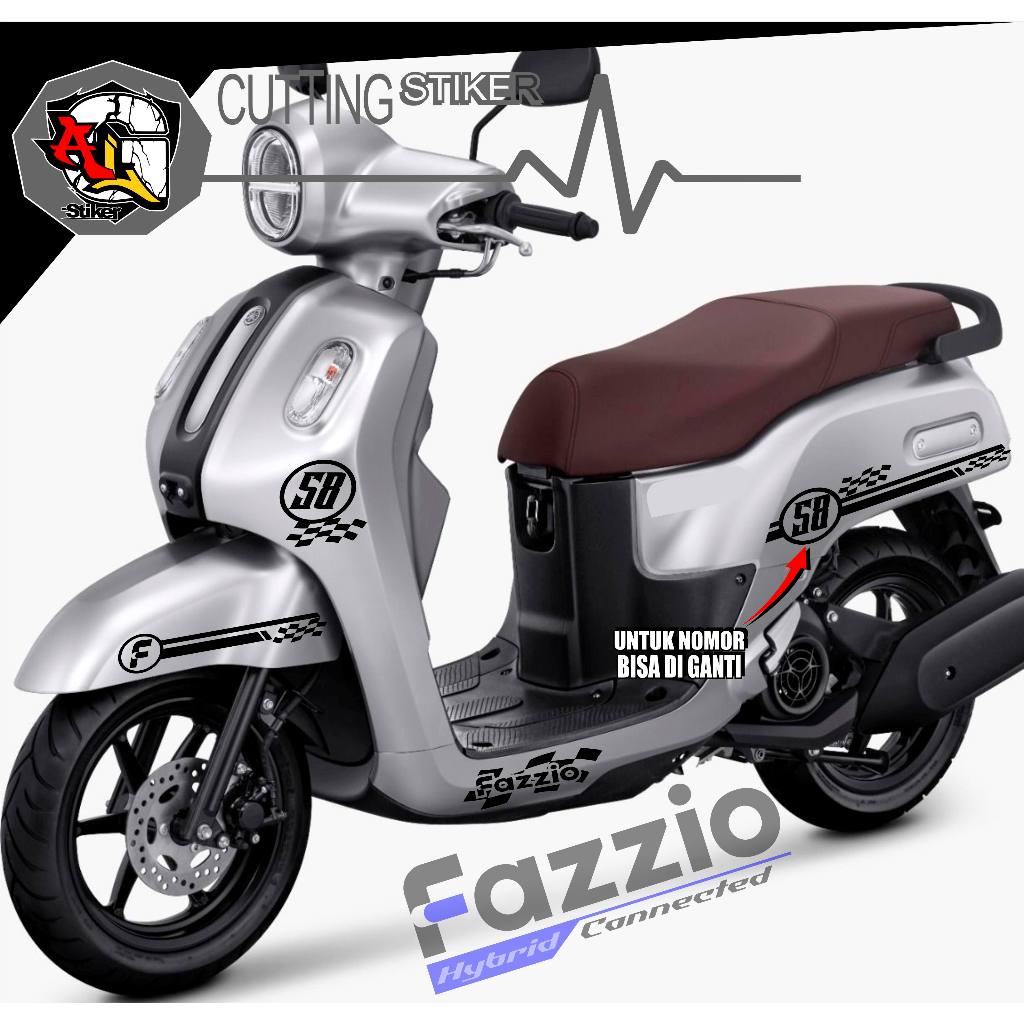 Jual STICKER CUTTING/SC.073/STRIPING LIS SIMPEL/STIKER NOMOR/STRIPING ...