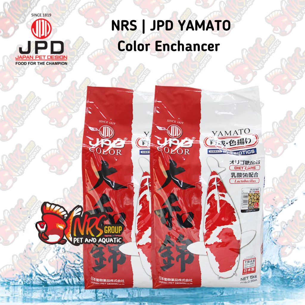 Jual JPD Yamato 5kg Floating Size L / M | Pakan Ikan Yamato Made in ...