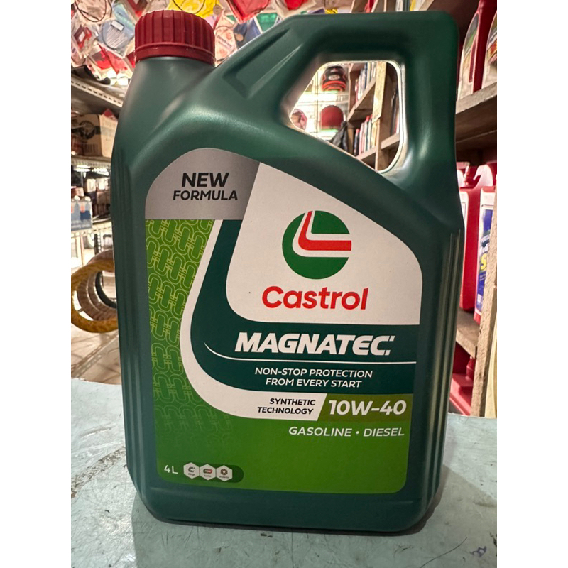 Jual Oli Castrol Magnatec 10W-40 4 Liter Bensin Dan Diesel - Oli Mesin ...