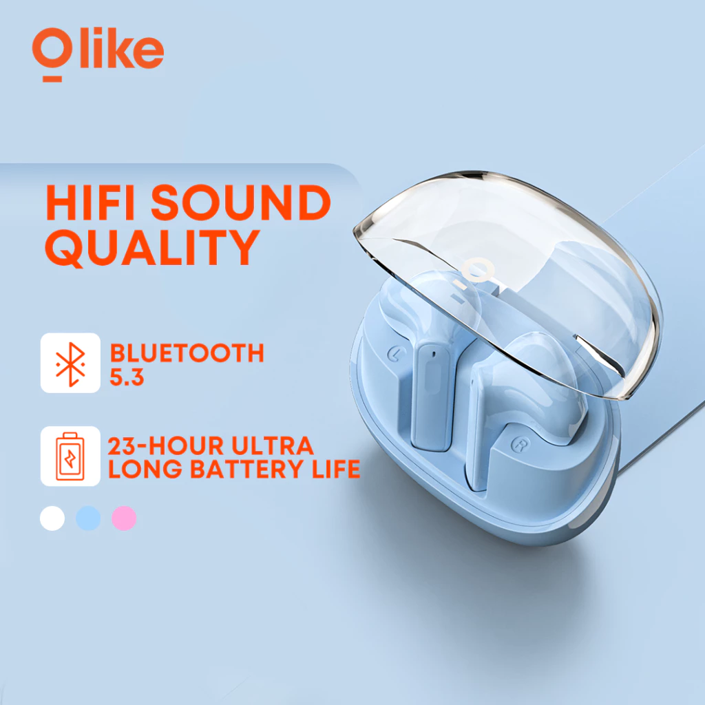 OLIKE TRUE WIRELESS BLUETOOTH EARPHONE EARBUDS TWS HEADSET T103 - LIVE