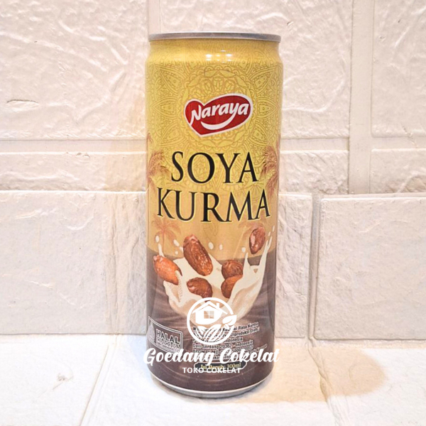 Jual Naraya Susu Soya Kurma Kemasan Kaleng 300ml Shopee Indonesia