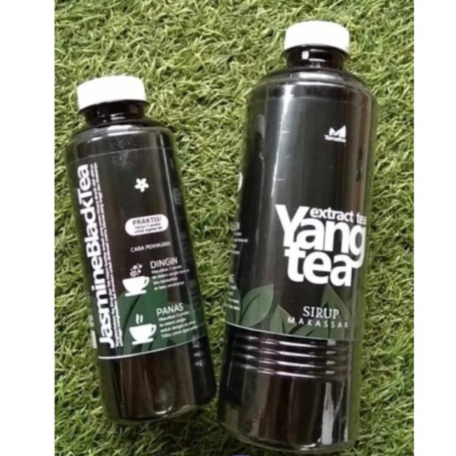 Jual yangtea sirup teh makassar 500ml yang tea sirup teh instan praktis ...