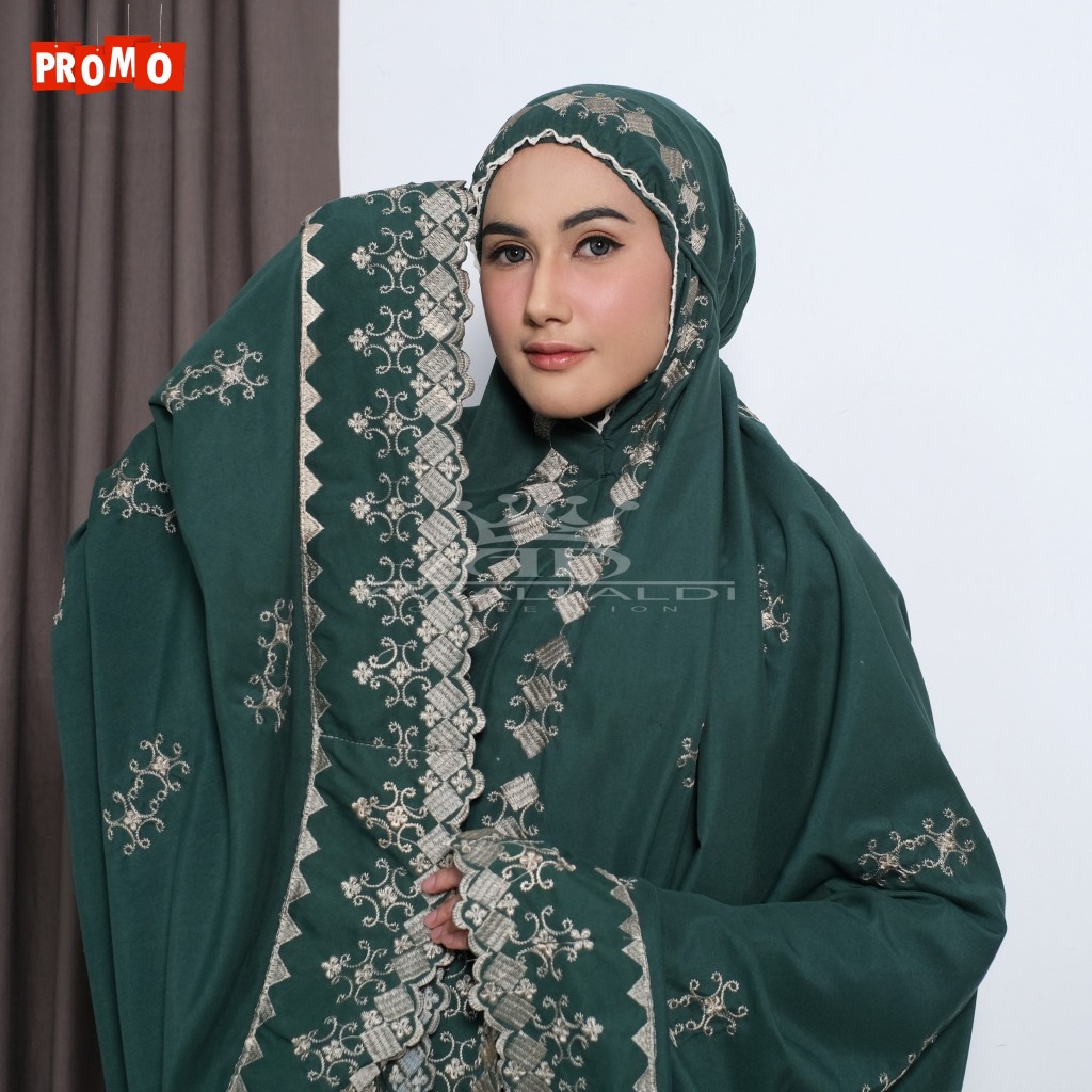 Jual Mukena Dewasa Katun Premium Bordir Songket Cantik | Shopee Indonesia