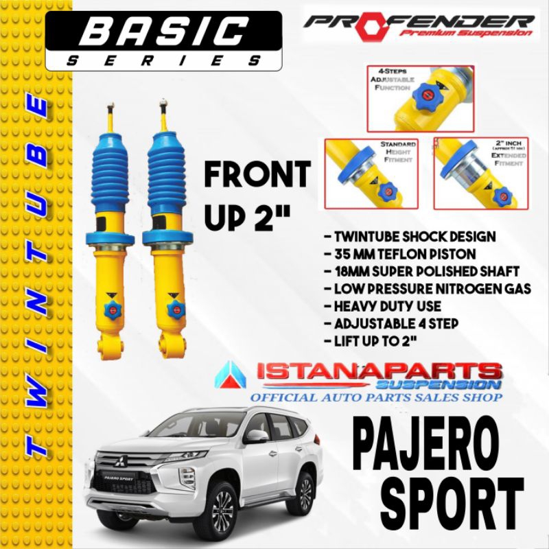 Jual Shock breaker Shockbreaker PROFENDER ADJUSTABLE Mitsubishi Pajero ...