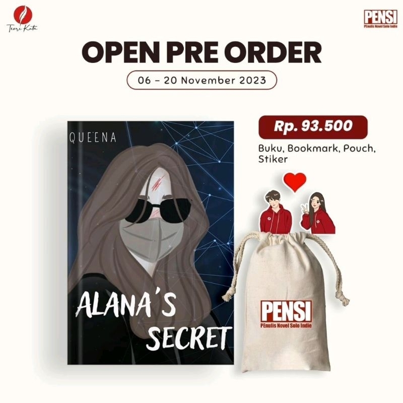 Jual Alana's Secret Queena Teorikata Shopee Indonesia