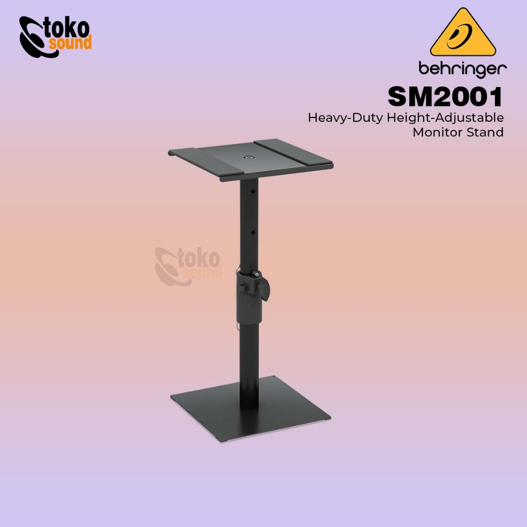 Jual Behringer SM2001 Heavy Duty Height Adjustable Monitor Stand