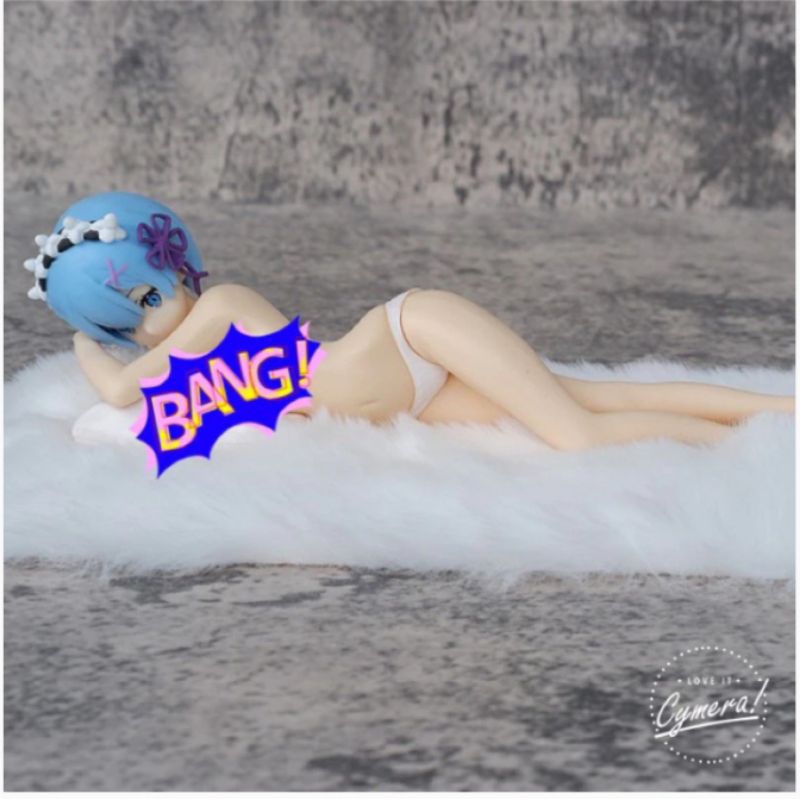 Jual action figure rem tidur cast off BOX Shopee Indonesia