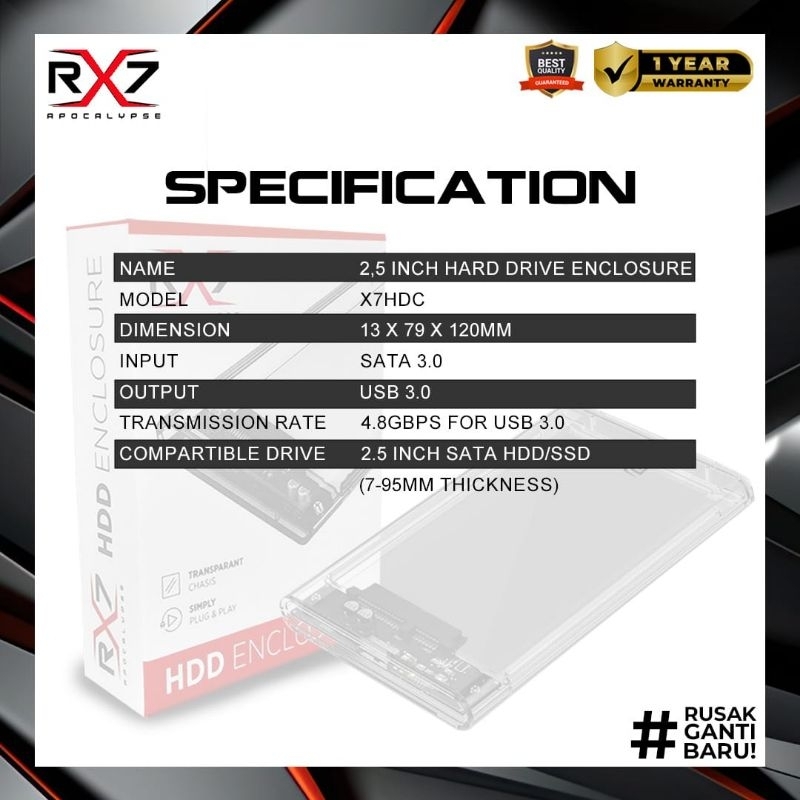 Jual CASING HDD EKSTERNAL CASE 2.5
