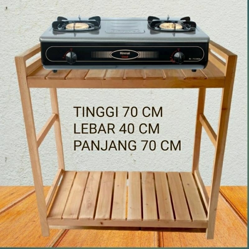 Jual Meja Kompor 2 Tungku Rak Kompor Gas Rak Susun Serbaguna Shopee Indonesia