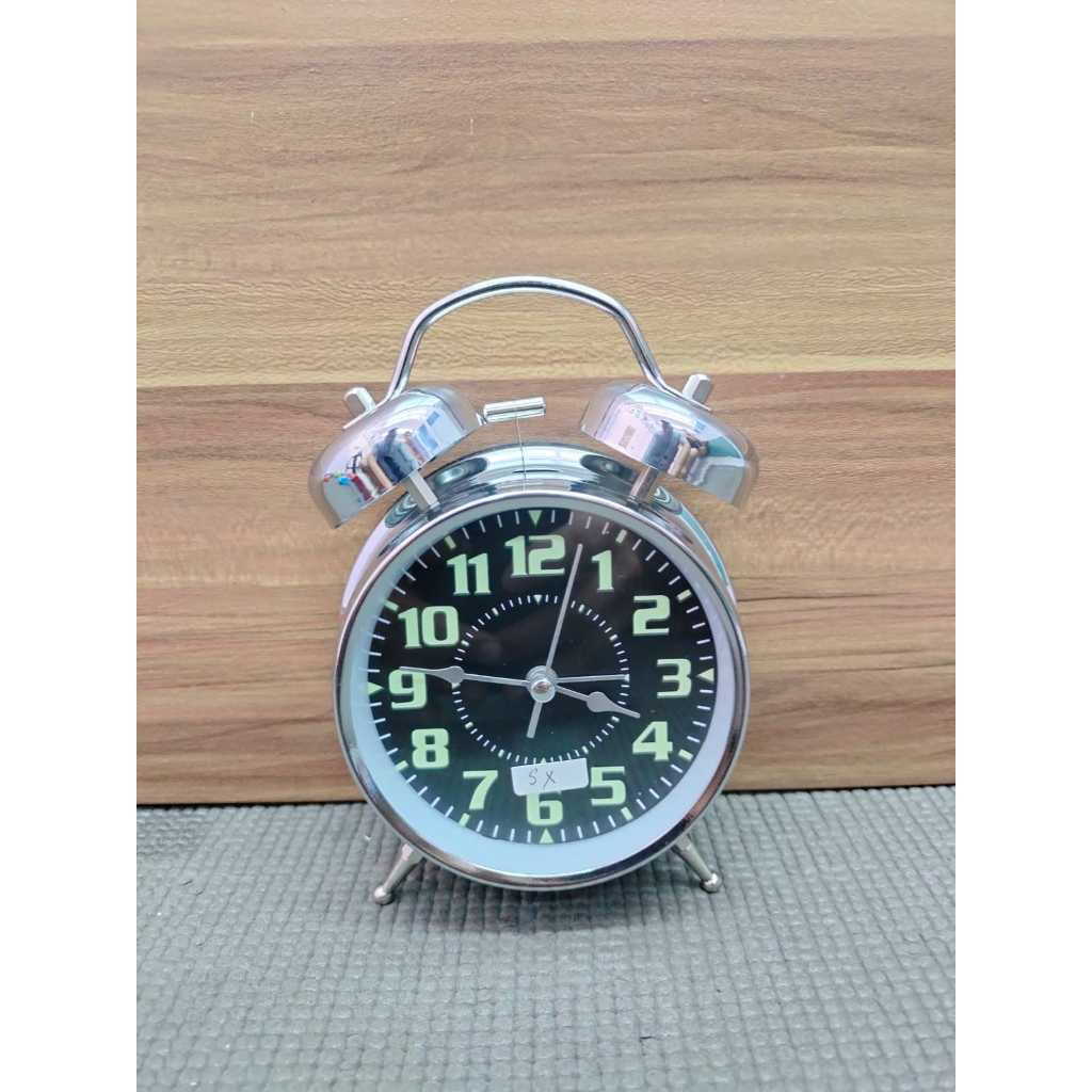 Jual Jam Alarm Klasik Glow In The Dark Jam Weker Klasik Jam Weker