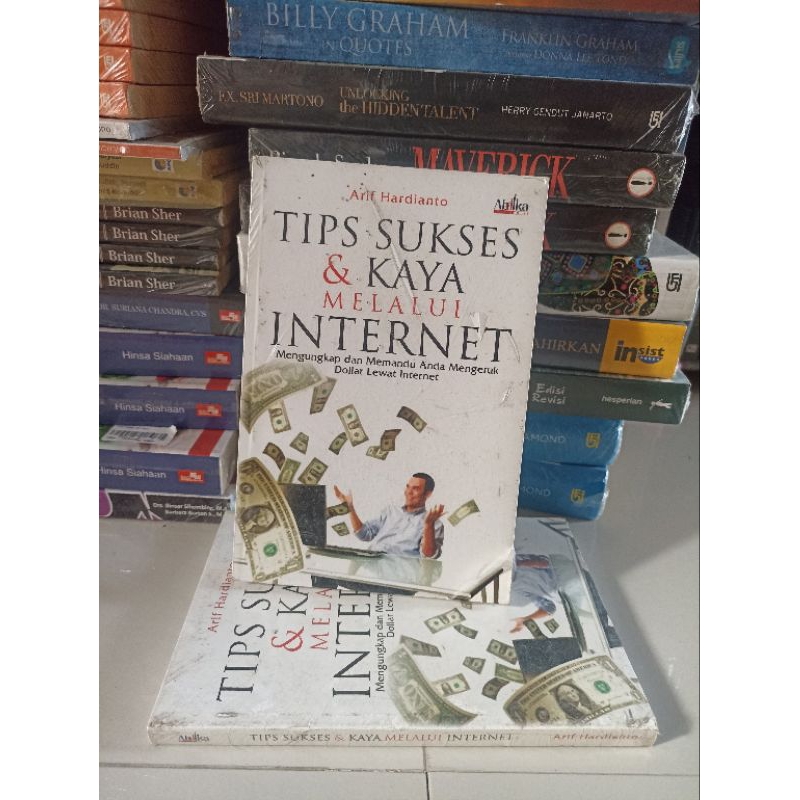 Jual buku tips sukses dan kaya melalui internet | Shopee Indonesia