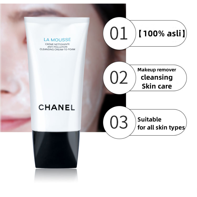 CHANEL LA MOUSSE Anti-Pollution Cleansing Cream-To-Foam 150 ml
