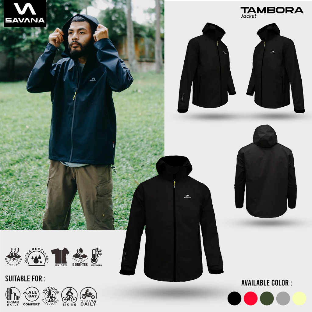 Savana Jaket Gunung Outdoor Tambora