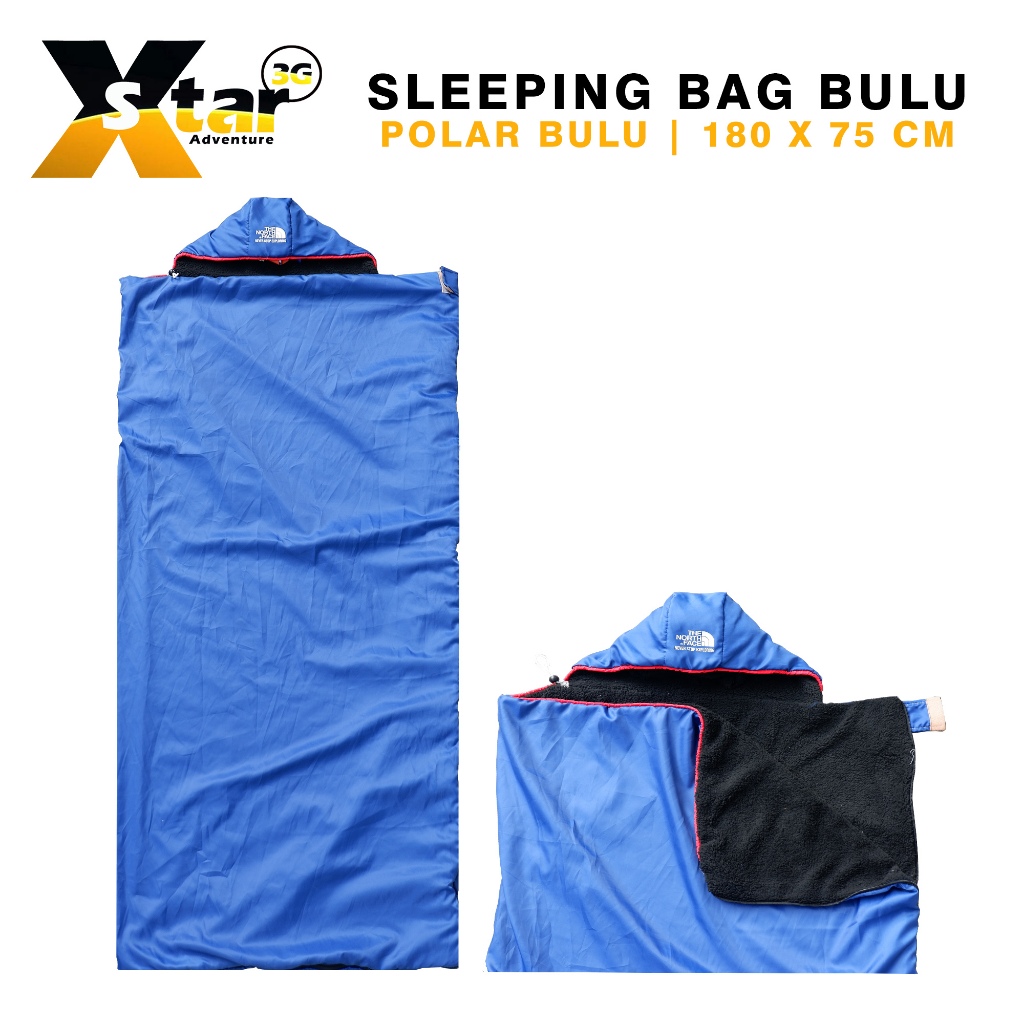 Jual Sleeping Bag Polar Bulu Tebal Extra Bulu Tebal Shopee Indonesia