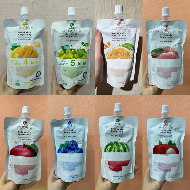 Jual KEUMKANG KONJAC JELLY B PEACH / MANGO / GREEN GRAPE MUSCAT ...