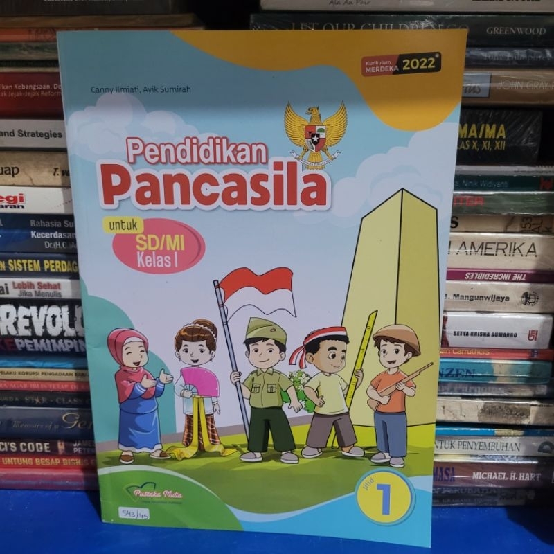 Jual BUKU PUSTAKA MULIA - PENDIDIKAN PANCASILA KELAS 1 2 3 4 5 6 SD ...
