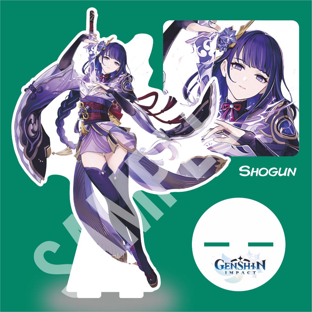 Jual GI INAZUMA Akrilik Standee Aether Ayaka Ayato Gorou Itto Kazuha ...