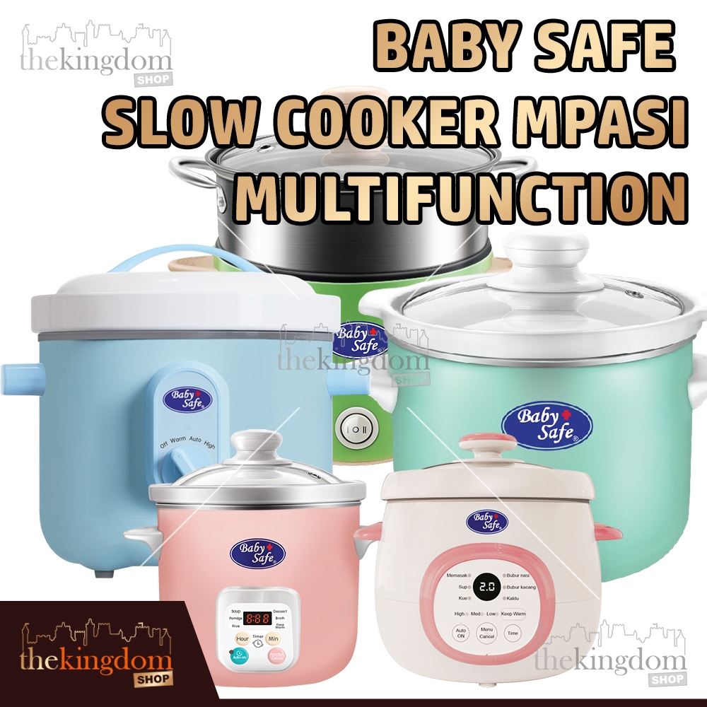 Jual Baby Safe Slow Cooker LB06D LB07M LB011 LB016 LB017 Slowcooker Steam Kukus Tempat Memasak