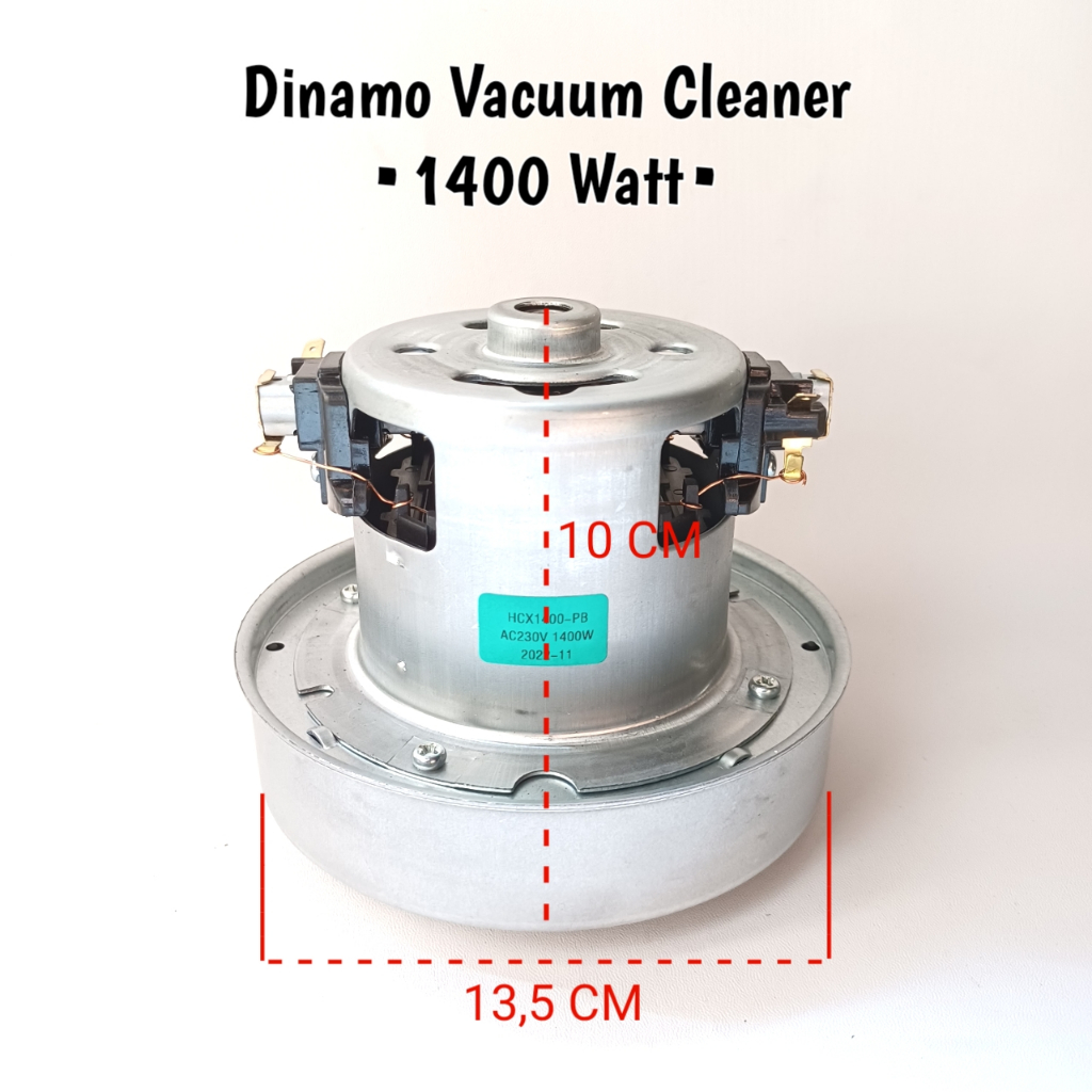 Jual Mesin/Motor Dinamo Vacuum Cleaner 1400W HCX1400-PB AC230V Motor ...