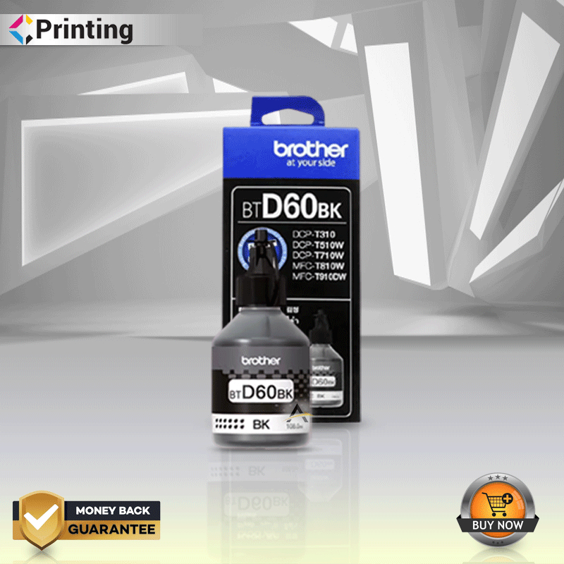 Jual Tinta printer brother BLACK d60bk DCP T710W DCP T300 DCP-T310 ...