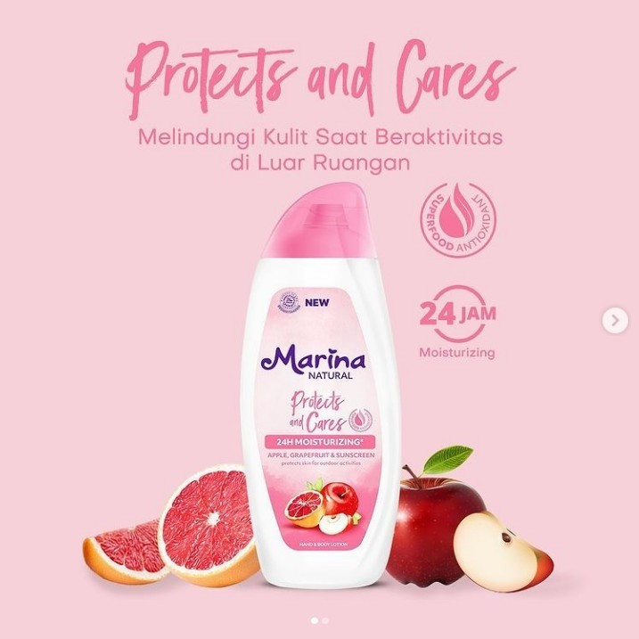 Jual Marina Natural Hand Body Lotion Ml Lotion Marina Natural